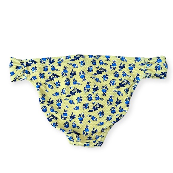 Jessica Simpson Yellow/Blue Floral Delight Swim Bottoms NWT - Picture 6 of 9